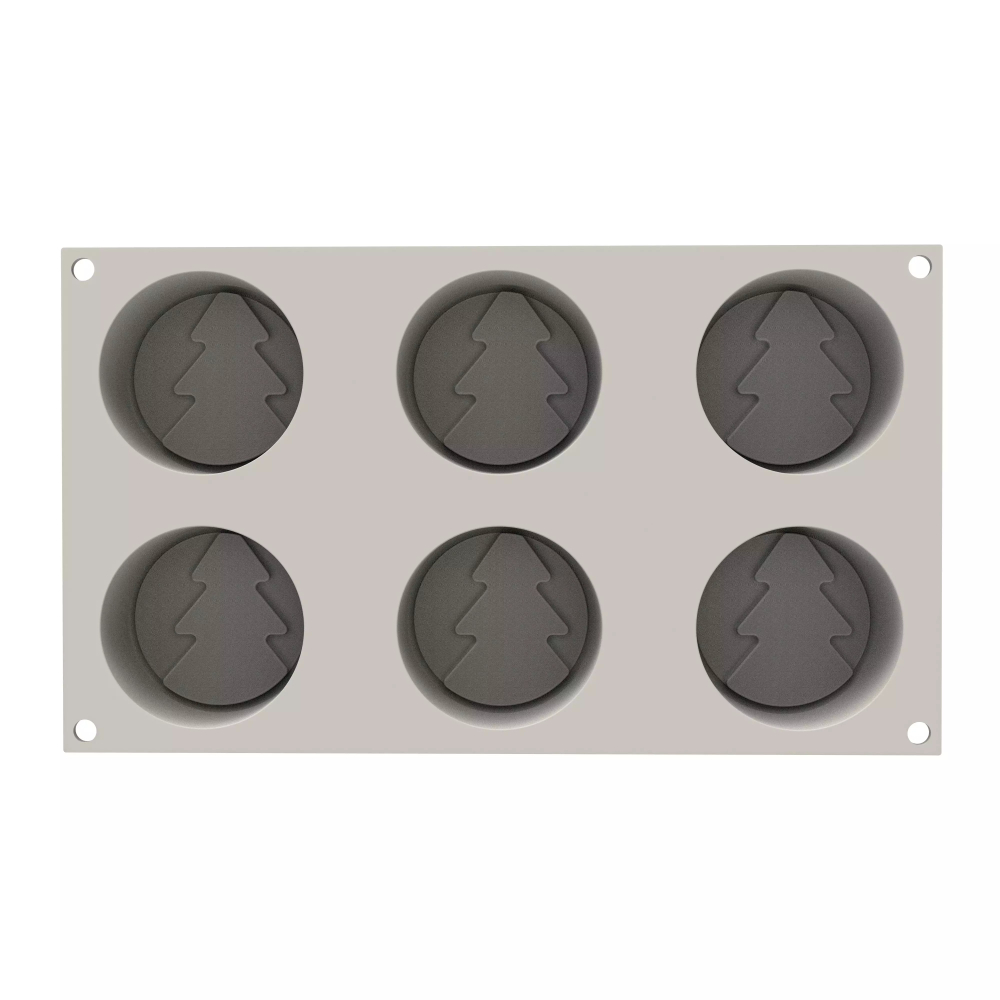 Силиконовая форма MINI HIVER (Мини елка) Silikomart, Италия