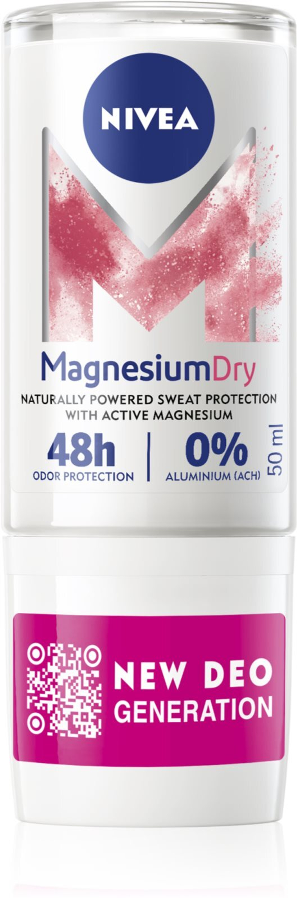 Nivea Magnesium Dry - роликовый дезодорант 48 часов /   50  ml  / GTIN 9005800341224