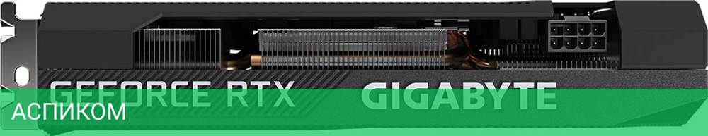 Видеокарта GigaByte NVIDIA GeForce RTX 3060 12Gb GDDR6 rev. 1.0 (GV-N3060WF2-12GD)