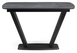 Стол на тумбе Петир 120(160)х80х75 larka grey / черный