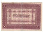 Италия. Оккупация Австро-Венгрией. 1 лира 1918