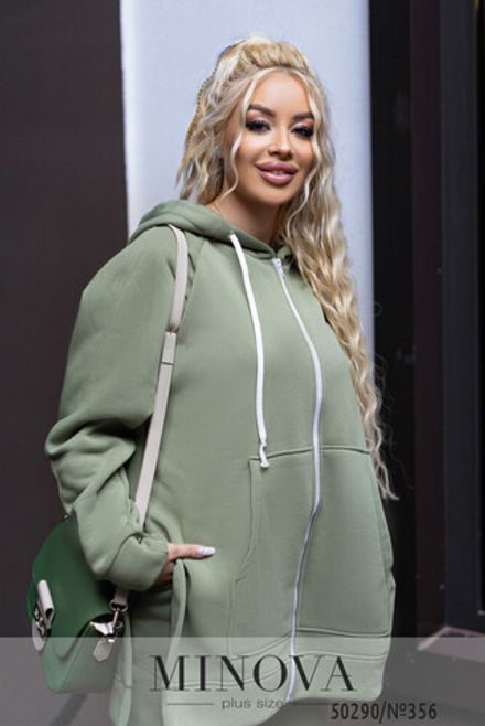 Костюм 356-оливка Minova Фото 2