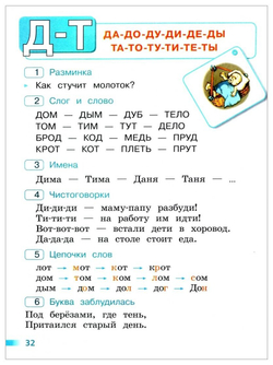 Абрамов. Школа России. Читалочка 1 класс. Дидактическое пособие (Просвещение)