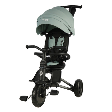Велосипед трехколесный Qplay S700-16 Sprinter Mint (EVA/Graphite)