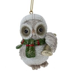 GAEM Фигурка декоративная подвесная "Сова", L5,5 W5 H7,5 см, 3в.