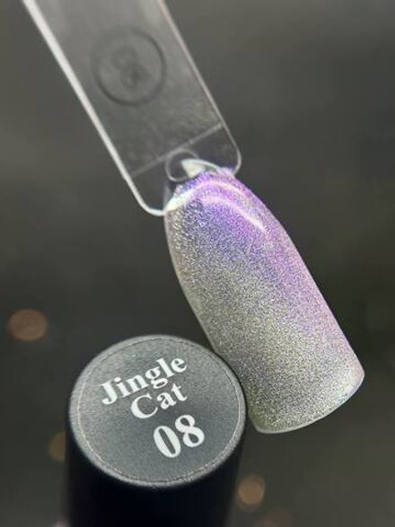 SoLa Гель-лак Jingle Cat 08 Кошачий глаз светоотражающий, 10мл