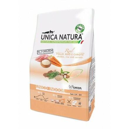 Unica Natura Unico Indoor (курица, рис, морковь)