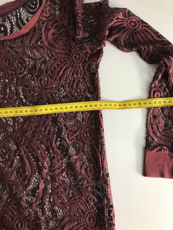 Блузка ажурная, визуально на 44 размер