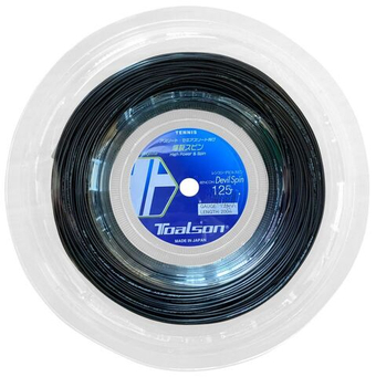 Струны теннисные Toalson Rencon Devil Spin (200 m) - black