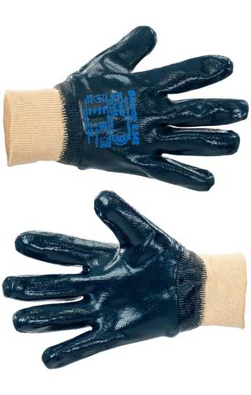 Перчатки защитные «Ванкор» с полным нитрильным покрытием, арт. 8.542