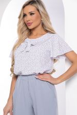 Блуза "Сицилия" (вайт) Б8064 LT Collection (Акция)