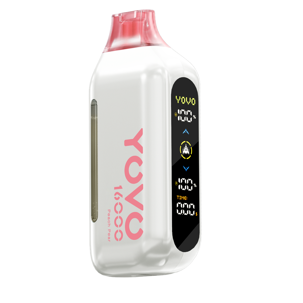YOVO Ultra Персик груша 16000 затяжек 20мг (2%)