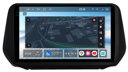 Магнитола для Hyundai Santa Fe 2020+ - Redpower 85510 PRO/PROmax ТОП звук, 2K QLED, Android 14, CarPlay, 4G SIM-слот