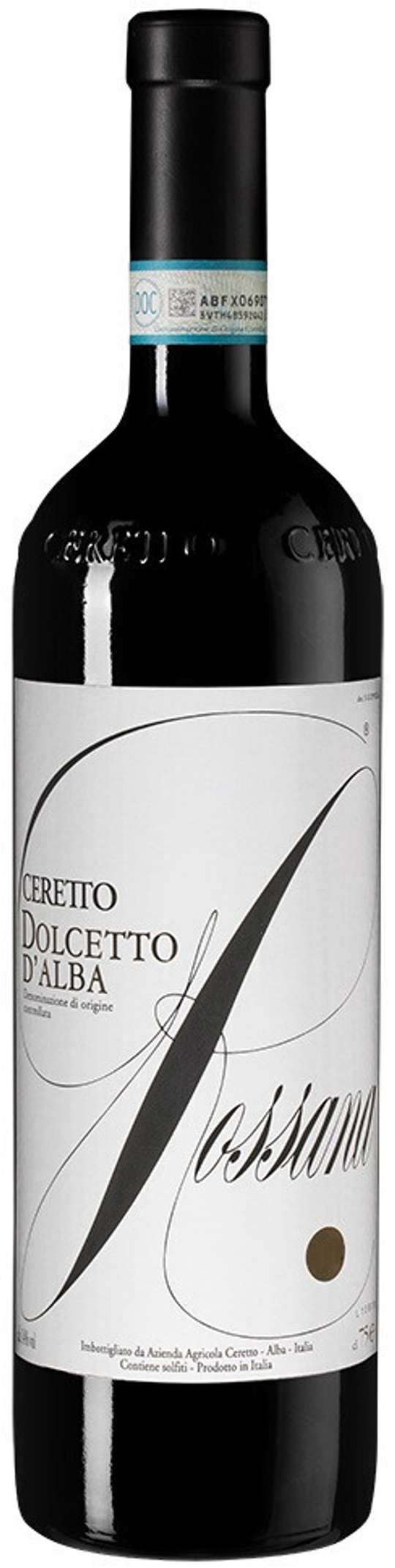 Вино Dolcetto d'Alba Rossana Ceretto, 0,75 л.