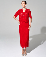 Юбка-карандаш длины миди