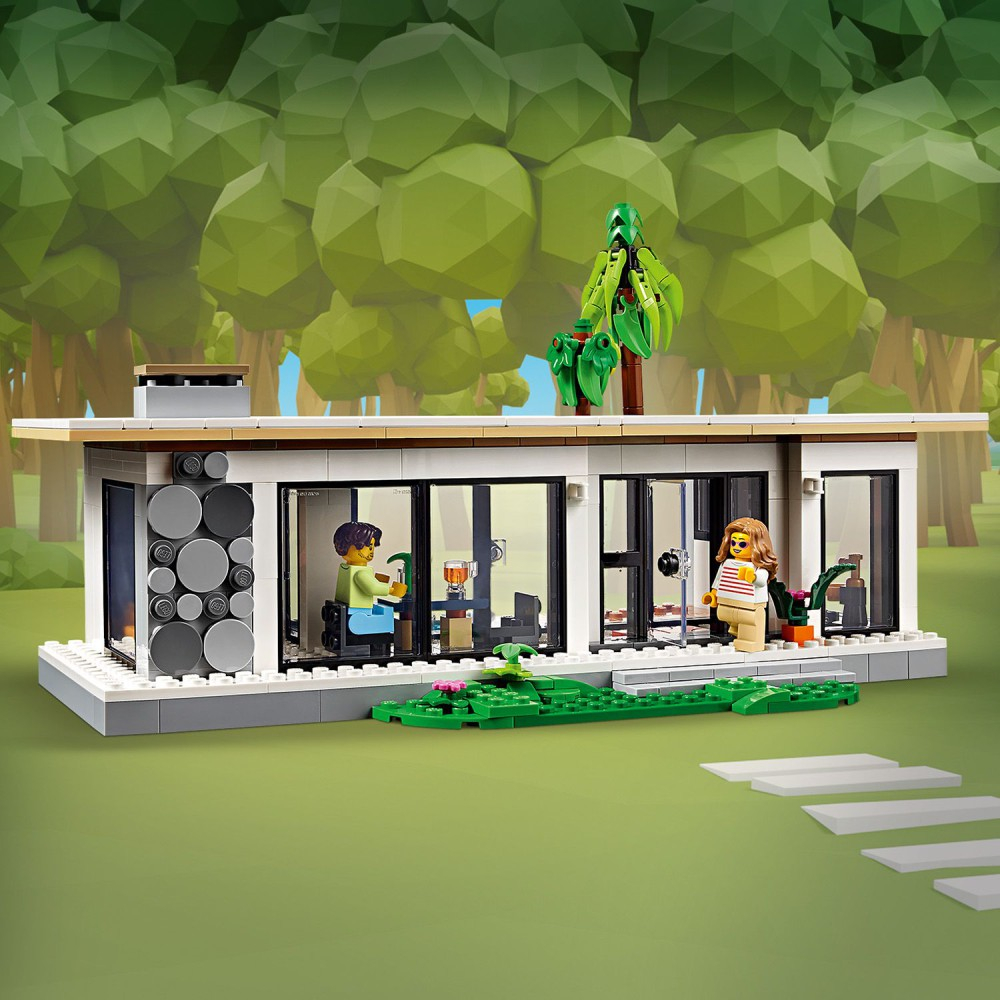 Конструктор LEGO Creator 1853 31153 Современный дом 3-в-1 — фото 19