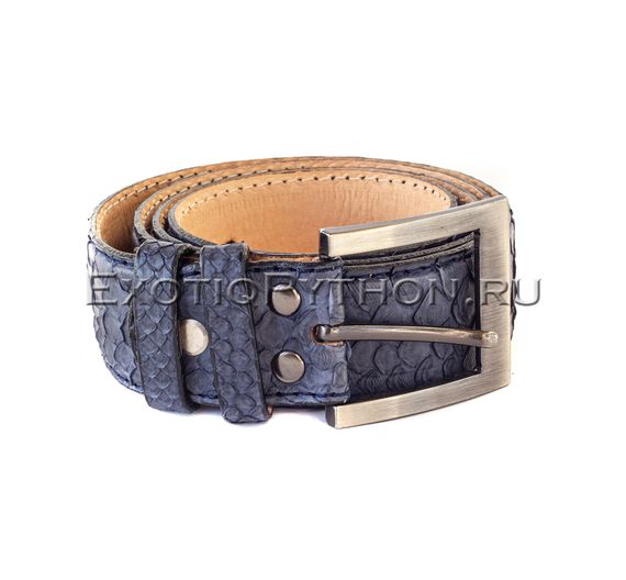 Ремень из кожи питона AC-53