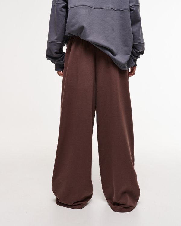 Брюки Baggy Trousers Logo French Roast - фото 5