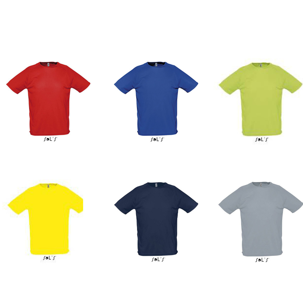 Футболка SPORTY, мужская, полиэстер 140. Красный  XXL