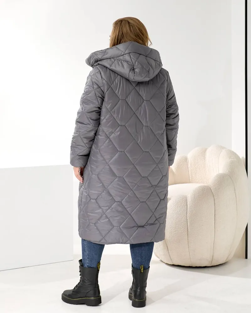 Пальто УК-2533-2 Фабрика Моды