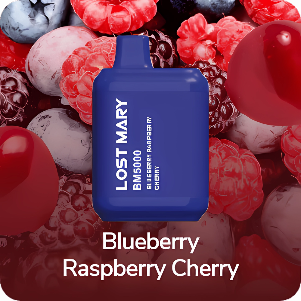 Lost Mary BM5000 - Blueberry Raspberry Cherry (5% nic)