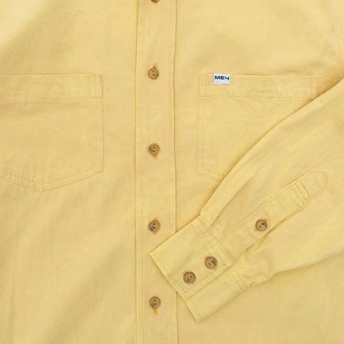Рубашка Меч SS24 Lightweight Washed Canary желтая