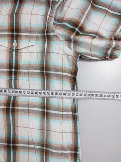 Рубашка Ostin в клетку 48 размер