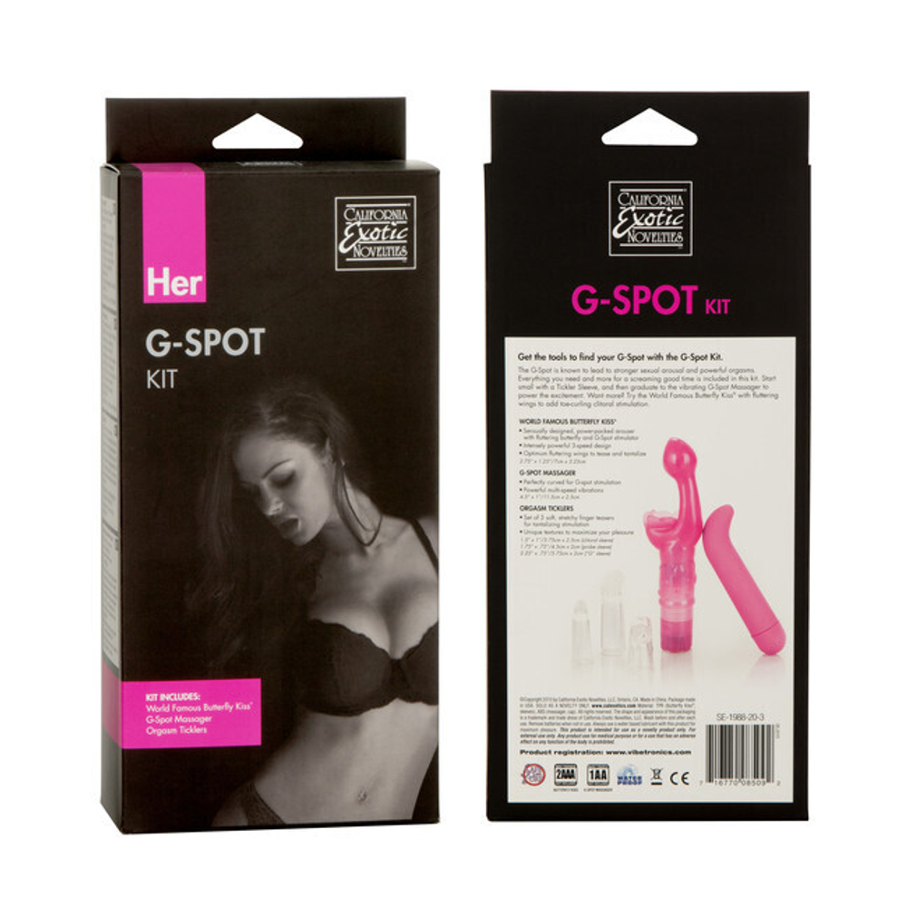 Набор для G-стимуляции Hers G-Spot Kit (Цвет: розовый)