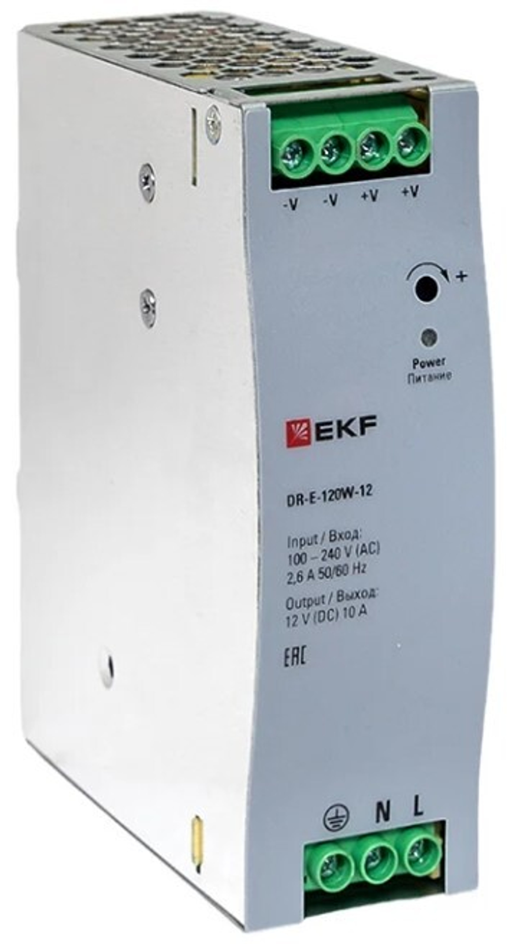Блок питания  EKF DR-E-120W-12
