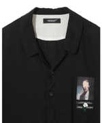UNDERCOVER РУБАШКА ЧЕРНАЯ С НАШИВКОЙ