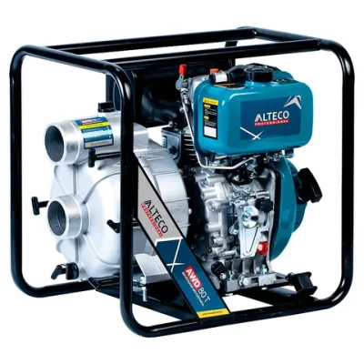 ALTECO AWD80T Professional мотопомпа дизельная 5.41 л.с, 750 л/мин, диаметр 80 мм, 44237