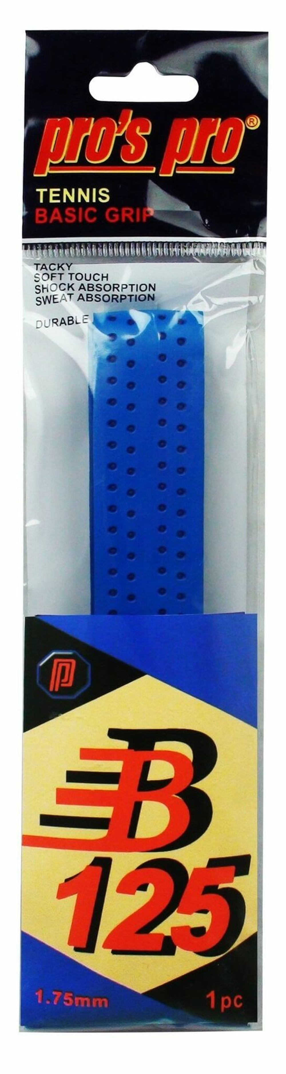 Намотки теннисные базовая Pro's Pro Basic Grip B 125 1P - blue
