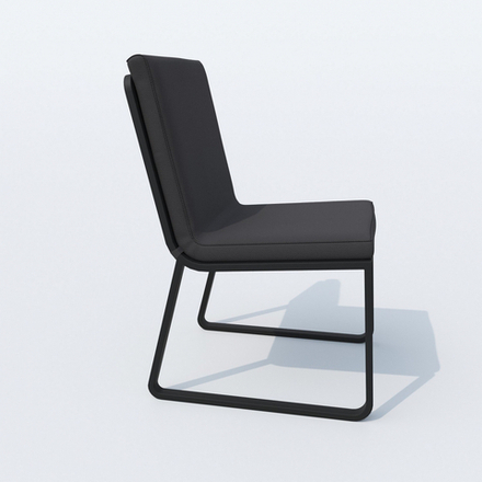 Стул Ideal Patio ГИРА антрацит - каркас карбон