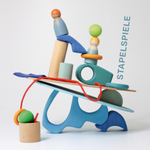 Деревянный сюжетный игровой набор "У воды"