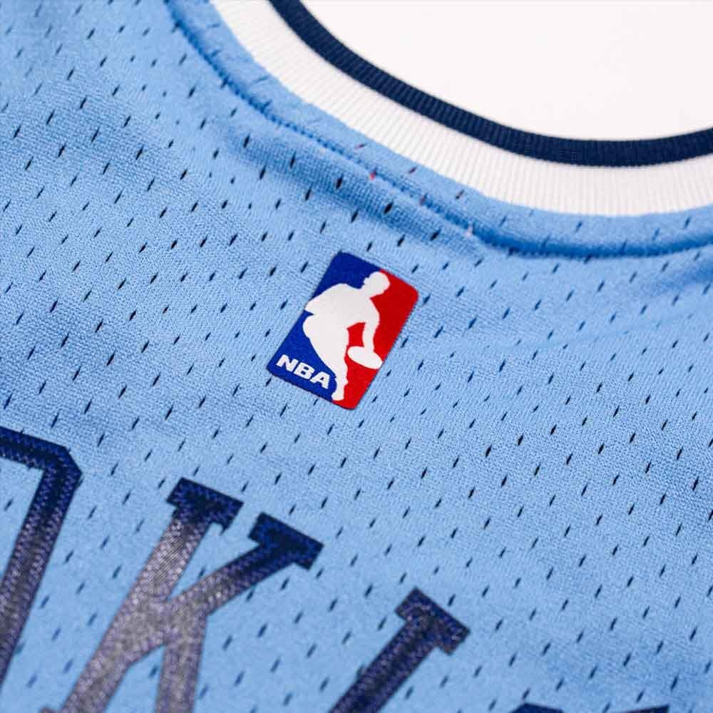 Баскетбольная джерси Mitchell & Ness Road Jersey Denver Nuggets Columbia Blue