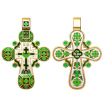 Крест с эмалью