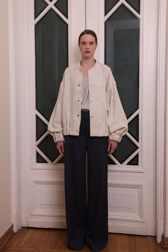 Бомбер, разноцветный