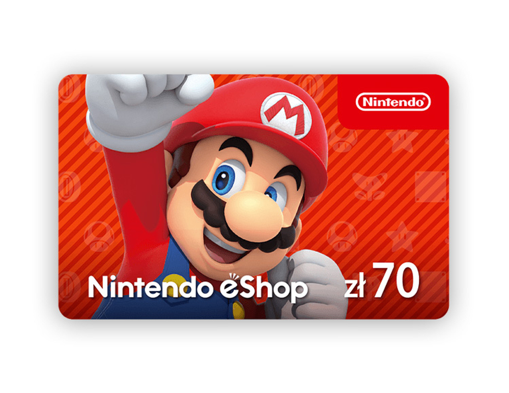 Карта оплаты Nintendo eShop 70 zl Poland [Цифровая версия]