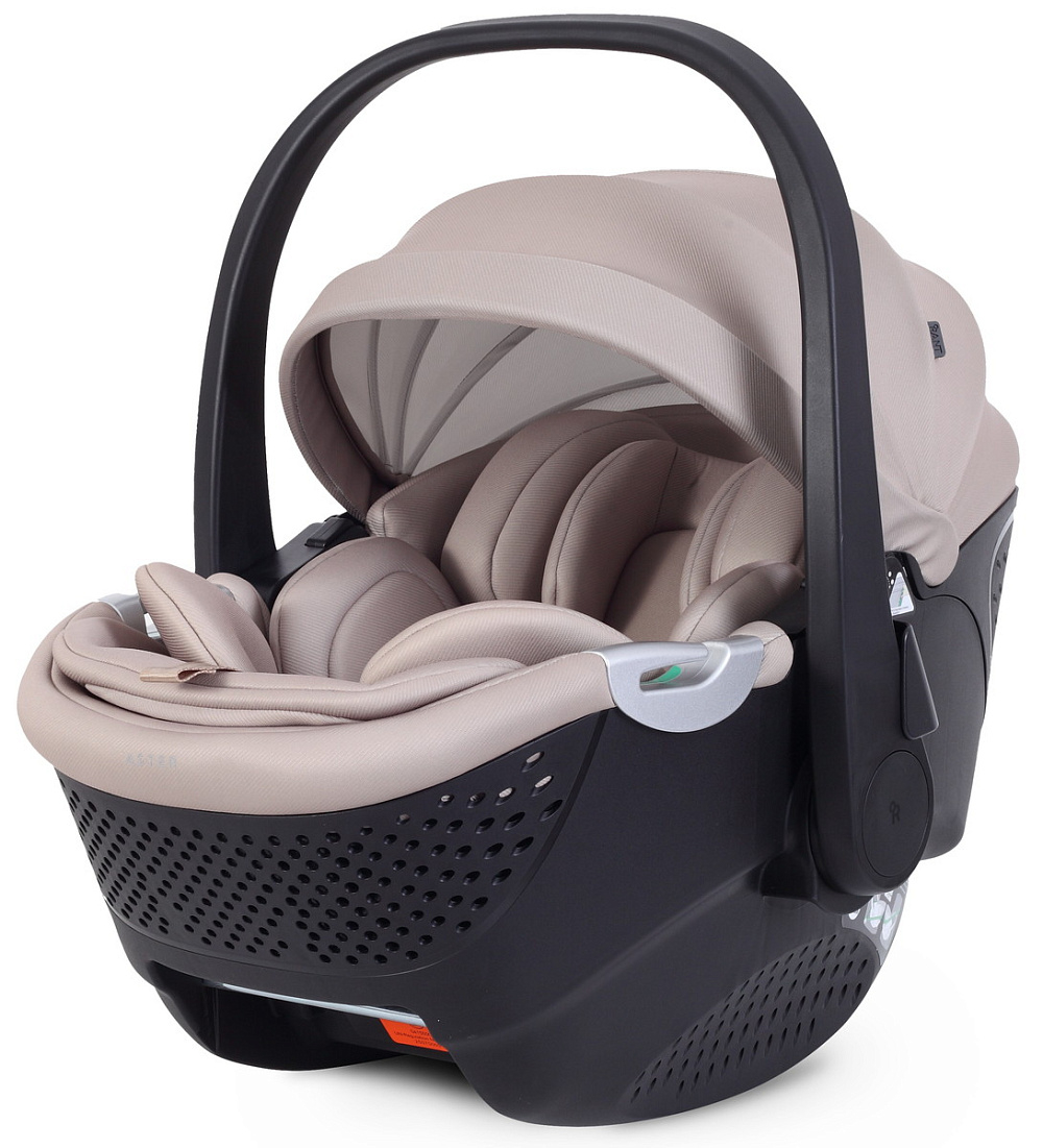 Детская коляска Rant Teo Soft 3 в 1 с автокреслом Aster Zero Beige Graphite