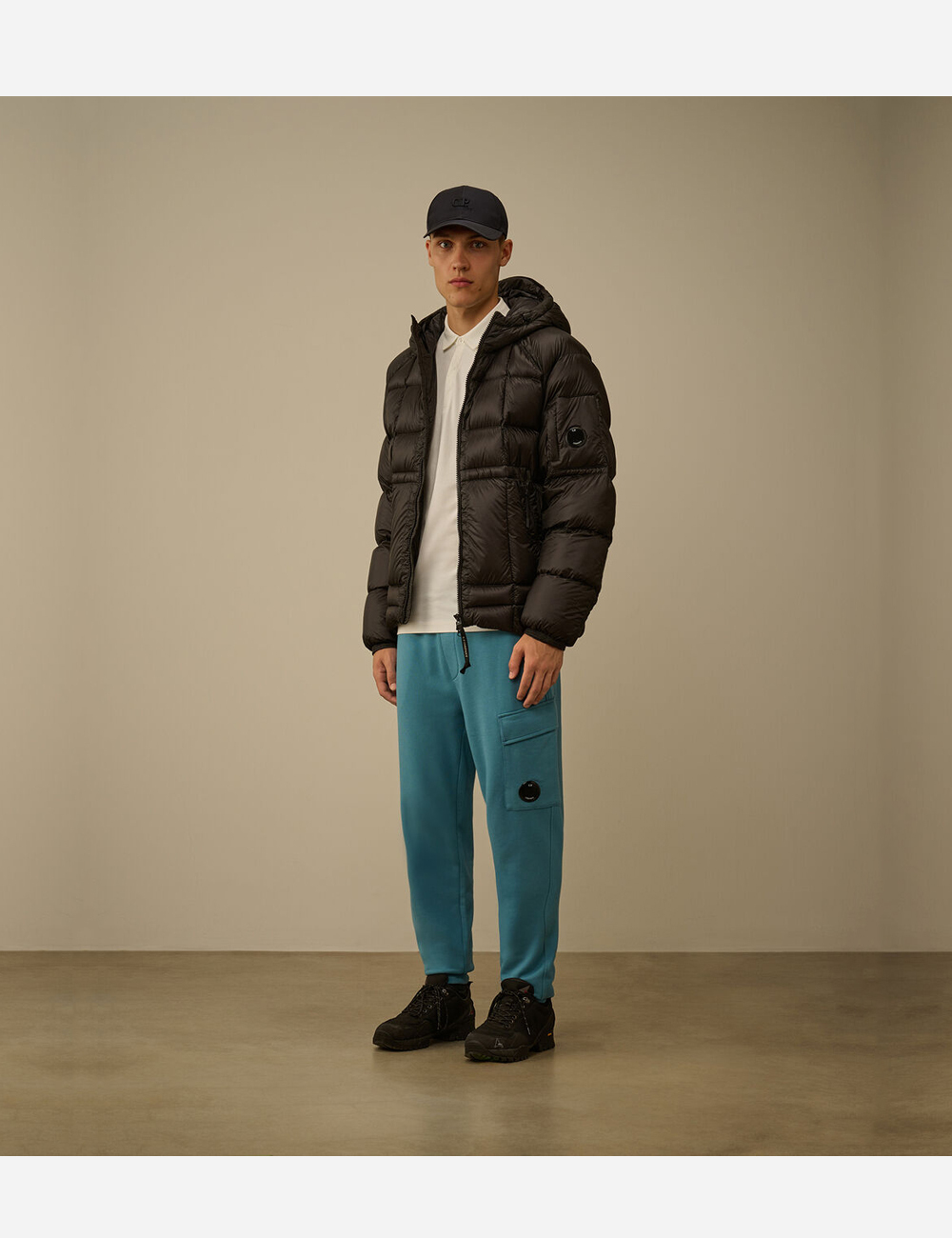 C.P. Company Shell Down Puffer Jacket "Black" (RFCMOW702A110416A999)