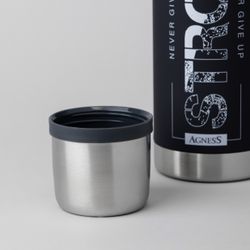 ТЕРМОС STAY STRONG 1000 МЛ, КОЛБА НЕРЖ.СТАЛЬ 18/10