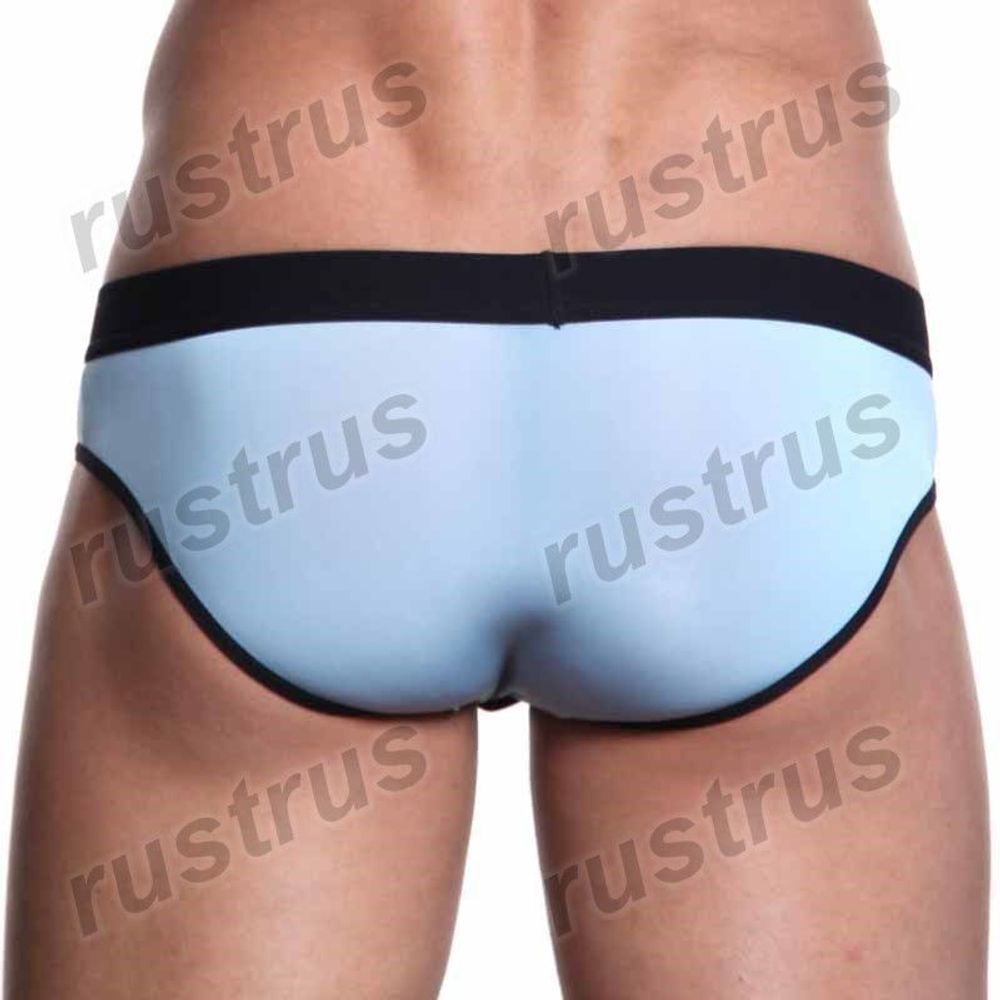 Мужские трусы брифы голубые WANGJIANG WG00032