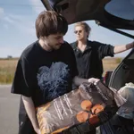 Футболка Смерч Оверсайз Принт #7 черная