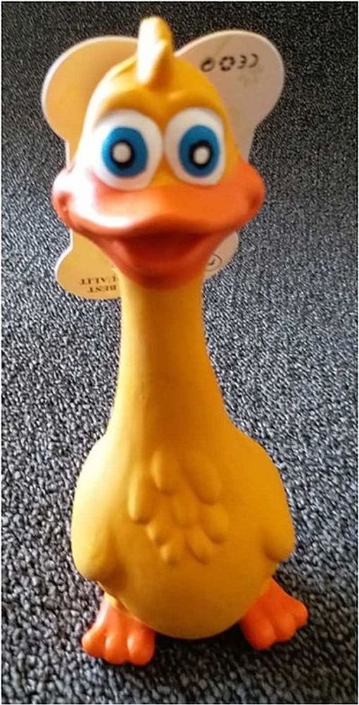 Игрушка для собак  "Утенок" латекс , 17 см Twik