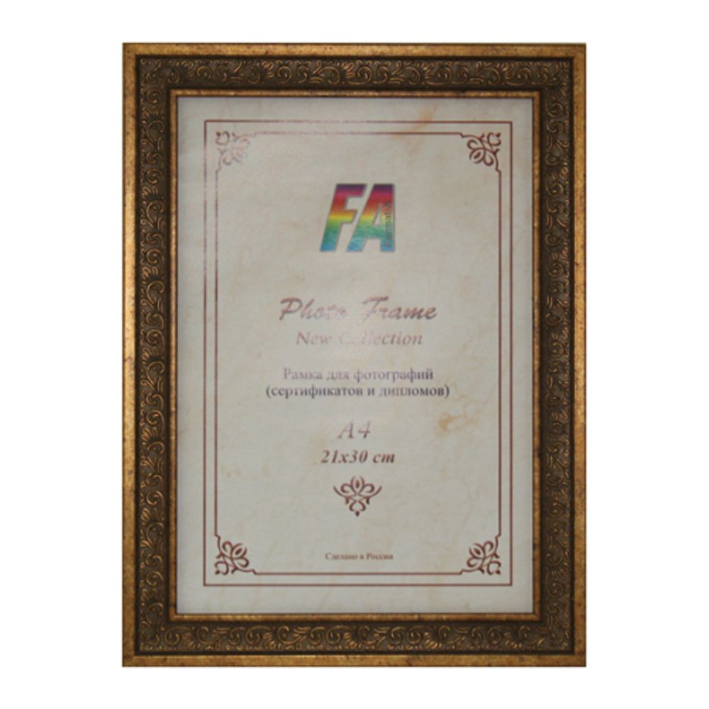 FA пластик Ажур бронза 21х30 | FA фототовары