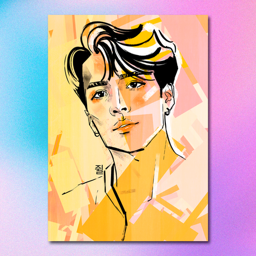 Арт принт / monsieur_julesl / GOT7 / Jackson