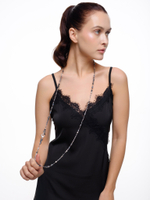 Сотуар "Cylinder black" Silver