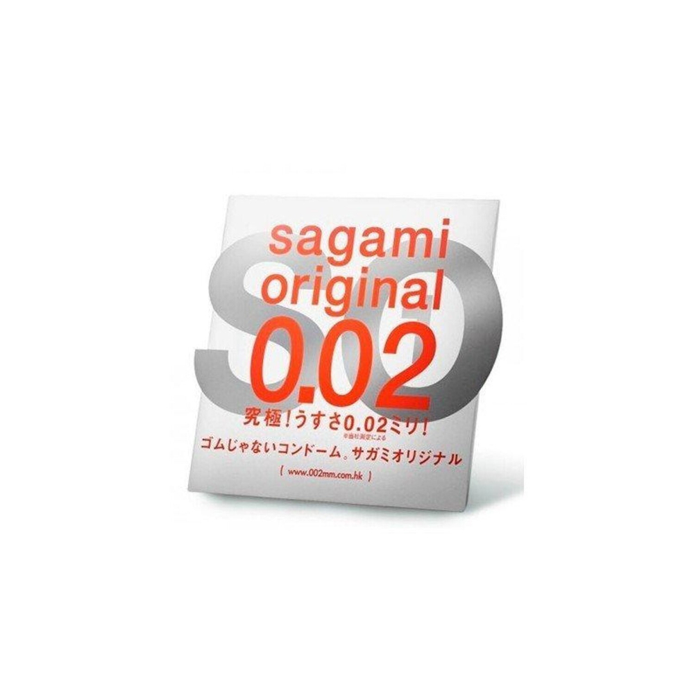 SAGAMI Original 002 Полиуретановые презервативы 0,02 мм 1шт