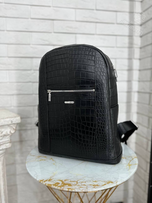 Рюкзак Zilli из кожи крокодила