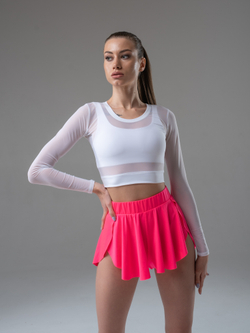 Лонгслив Shadow, Белый